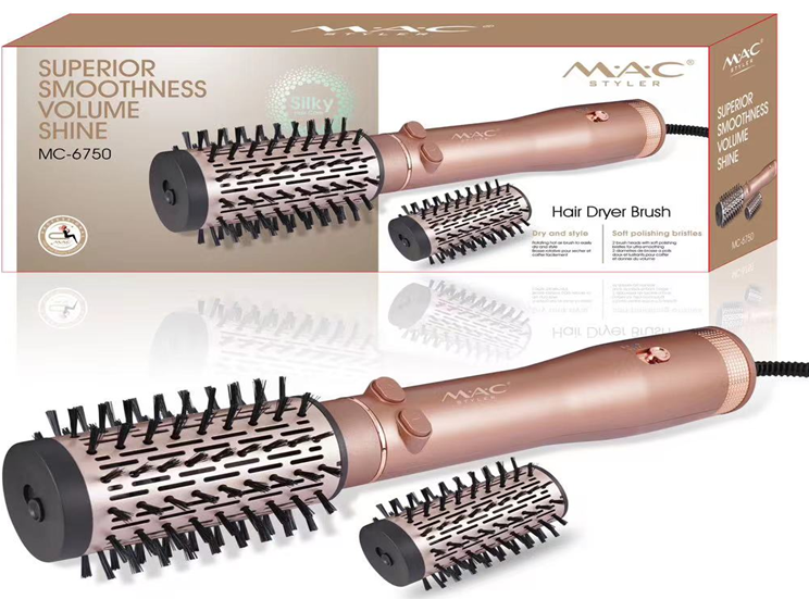 Brosse Soufflante Rotative 360 Salon mc-6750 - Image 1